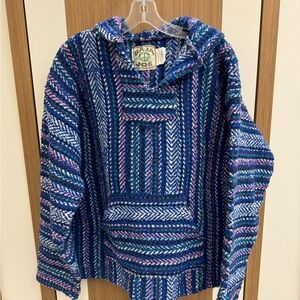 Colorful Striped Baja Joe Hoodie